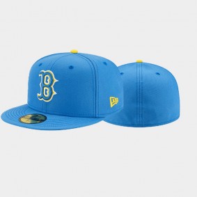 2021 City Connect Boston Red Sox 59FIFTY Fitted Blue Hat