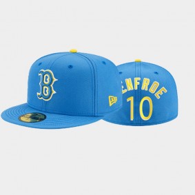 2021 City Connect Boston Red Sox Hunter Renfroe 59FIFTY Fitted Blue Hat