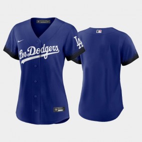 2021 City Connect Dodgers Royal Women's Replica Jersey