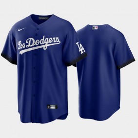 2021 City Connect Dodgers Replica Jersey Royal