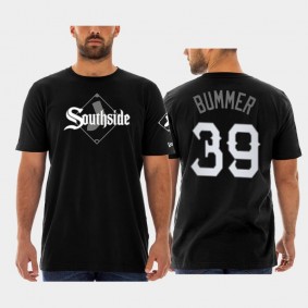 2021 City Connect Chicago White Sox #39 Aaron Bummer Big & Tall Black T-Shirt