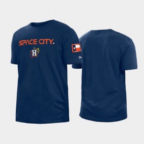 Men's Houston Astros Navy 2022 City Connect Team T-shirt