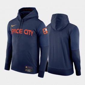 Dark Blue 2022 City Connect Astros # Pullover Hoodie