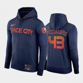 Dark Blue 2022 City Connect Astros #43 Lance McCullers Jr. Pullover Hoodie