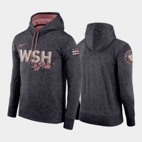 Cherry Blossom Washington Nationals # 2022 City Connect Gray Men's Hoodie