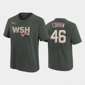 Youth #46 Patrick Corbin Washington Nationals Gray 2022 City Connect Name Number T-shirt