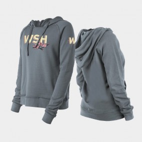 2022 City Connect Washington Nationals Pullover New Era Gray Hoodie