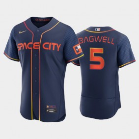 Jeff Bagwell Houston Astros Authentic Men's Jersey 2022 City Connect - Navy