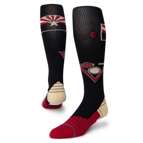 Arizona Diamondbacks Black City Connect Over the Calf Socks