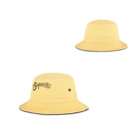 Arizona Diamondbacks Vegas Gold 2021 MLB City Connect Team Bucket Hat