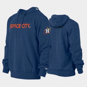 Navy 2022 City Connect Houston Astros Men's Pullover Hoodie