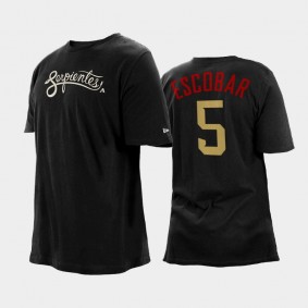 2021 City Connect Arizona Diamondbacks Black Big & Tall #5 Eduardo Escobar T-Shirt