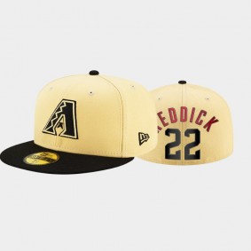 Arizona Diamondbacks Black #22 Josh Reddick 2021 City Connect 59FIFTY Fitted Hat