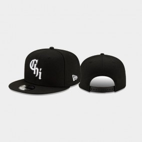 Chicago White Sox Black City Connect 9FIFTY Snapback Men's Hat