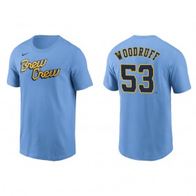 Brandon Woodruff Brewers City Connect T-Shirt