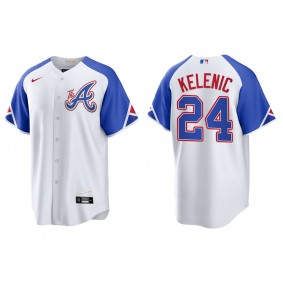 Atlanta Braves Jarred Kelenic White City Connect Replica Jersey