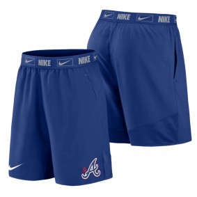 Men's Atlanta Braves Royal 2023 City Connect Woven Shorts