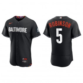 Brooks Robinson Baltimore Orioles Nike Black 2023 City Connect Authentic Jersey