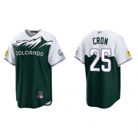 C.J. Cron Colorado Rockies Green 2022 City Connect Replica Jersey