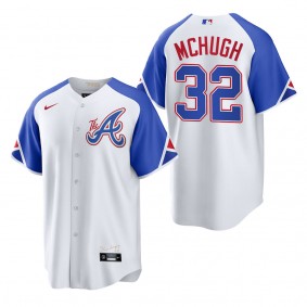 Collin McHugh Atlanta Braves White 2023 City Connect Replica Jersey