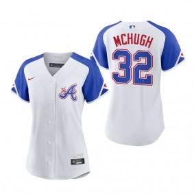 Collin McHugh Women's Atlanta Braves White 2023 City Connect Replica Jersey