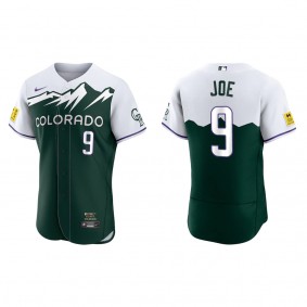 Connor Joe Colorado Rockies Green 2022 City Connect Authentic Jersey