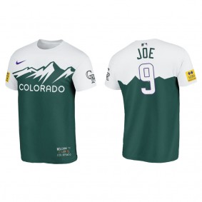 Connor Joe Colorado Rockies Green 2022 City Connect T-Shirt