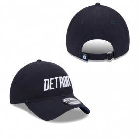 Men's Detroit Tigers Navy 2024 City Connect 9TWENTY Adjustable Hat