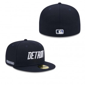 Men's Detroit Tigers Navy 2024 City Connect 59FIFTY Fitted Hat