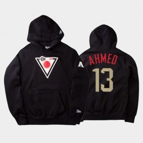 Arizona Diamondbacks Black 2021 City Connect #13 Nick Ahmed Men's Hoodie