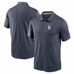 Men's Los Angeles Dodgers Navy 2024 City Connect Authentic Collection Victory Performance Polo