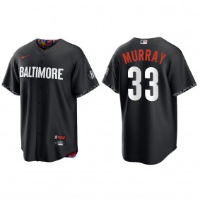 Eddie Murray Baltimore Orioles Nike Black 2023 City Connect Replica Jersey