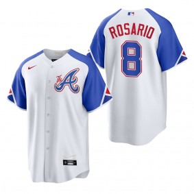 Eddie Rosario Atlanta Braves White 2023 City Connect Replica Jersey