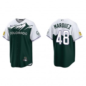 German Marquez Colorado Rockies Green 2022 City Connect Replica Jersey