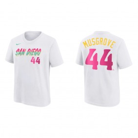 Joe Musgrove Youth San Diego Padres White 2022 City Connect T-Shirt