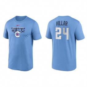 Jonathan Villar Chicago Cubs 2022 City Connect Legend T-Shirt Blue