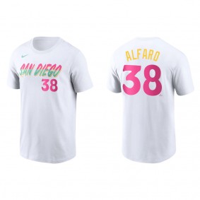 Jorge Alfaro San Diego Padres White 2022 City Connect T-Shirt