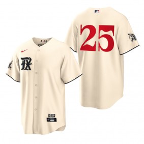 Jose Leclerc Texas Rangers Cream 2023 City Connect Replica Jersey