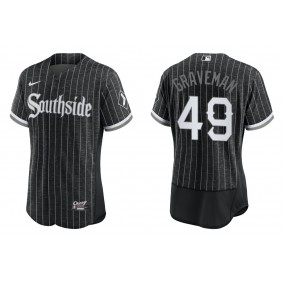 Men's Chicago White Sox Kendall Graveman Black City Connect Authentic Jersey