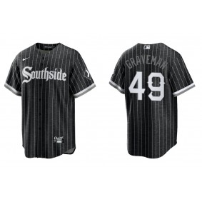 Men's Chicago White Sox Kendall Graveman Black City Connect Replica Jersey