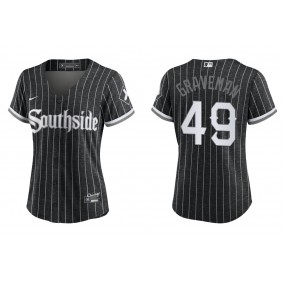 Women's Chicago White Sox Kendall Graveman Black City Connect Replica Jersey