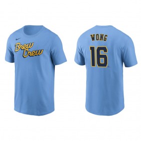 Kolten Wong Brewers City Connect T-Shirt