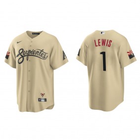 Kyle Lewis Arizona Diamondbacks Nike Gold City Connect Replica Jersey