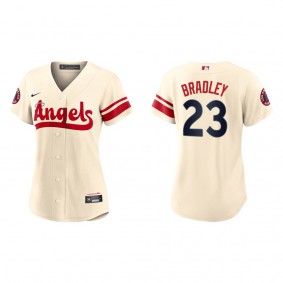 Archie Bradley Women's Angels Cream 2022 City Connect Replica Team Jersey