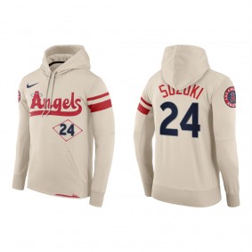 Kurt Suzuki Angels Cream 2022 City Connect Hoodie