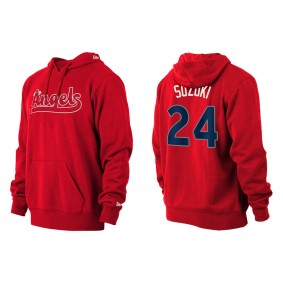 Kurt Suzuki Angels Red 2022 City Connect Pullover Hoodie