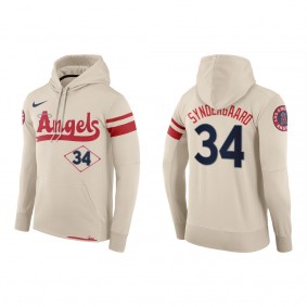 Noah Syndergaard Angels Cream 2022 City Connect Hoodie