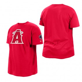 Men's Angels Red 2022 City Connect Big Tall T-Shirt