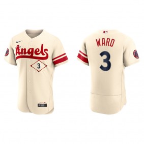 Taylor Ward Men's Angels Cream 2022 City Connect Authentic Team Jersey