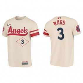 Taylor Ward Angels Cream 2022 City Connect T-Shirt